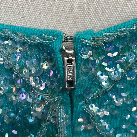 Vintage Cardell Incredible sequin and beaded tank 🤩 - Picture 6 of 10